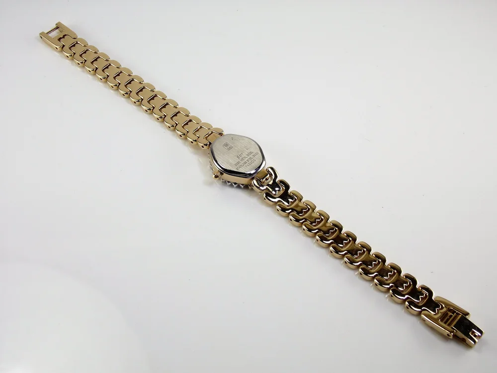 Rare Vintage Womens Ladies Gold Jules Jurgensen Genuine